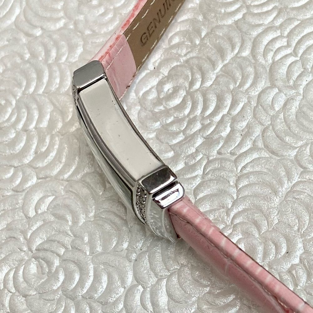Anne Klein New York Swiss 20 Diamond Bezel Dress Watch with Sub-dial Second Hand - Picture 16 of 16